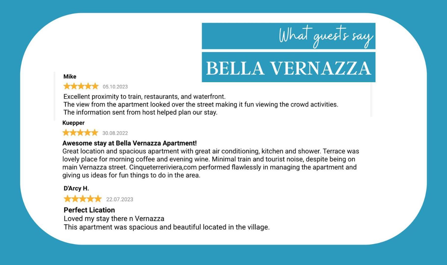 Bella Vernazza Appartement Buitenkant foto