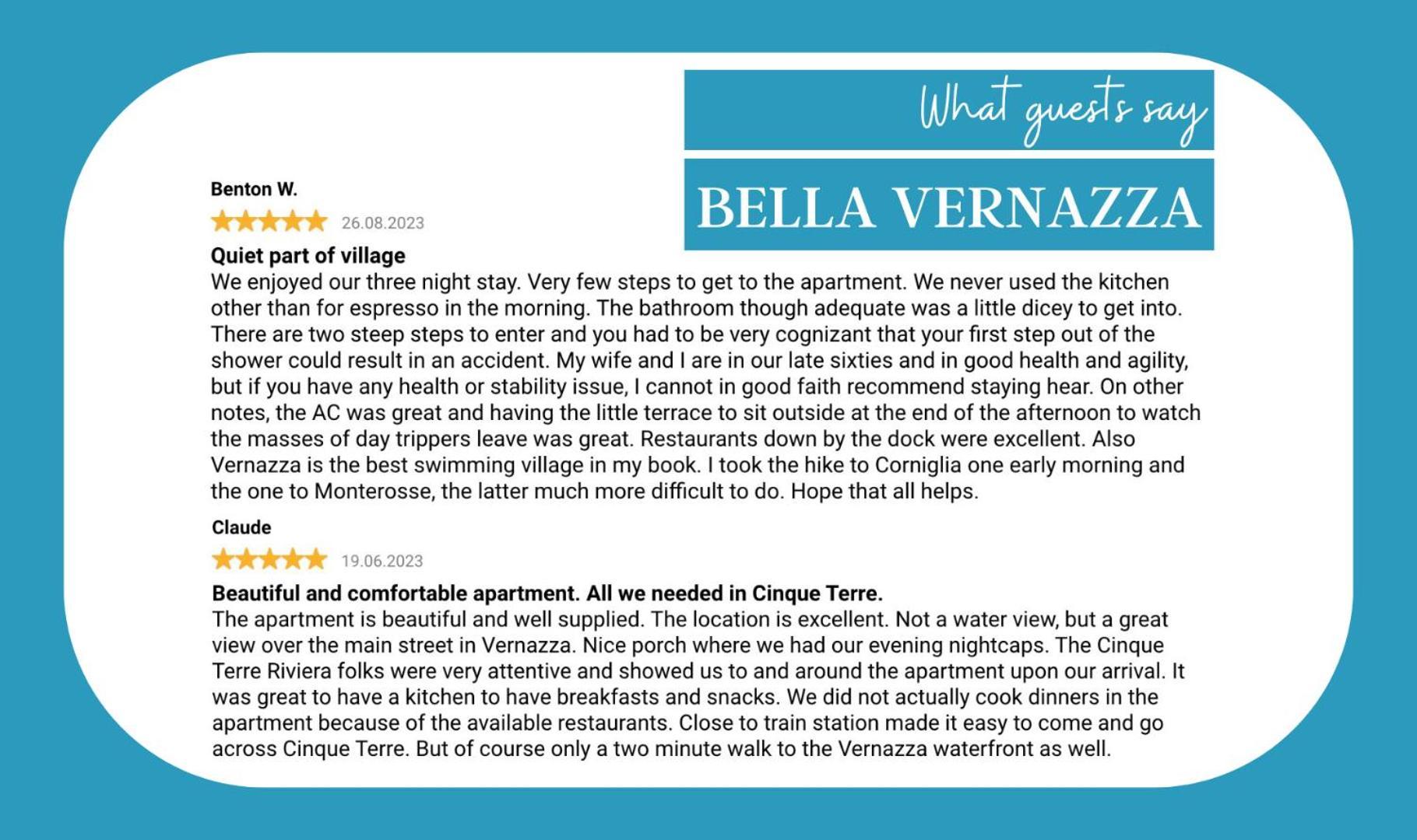 Bella Vernazza Appartement Buitenkant foto
